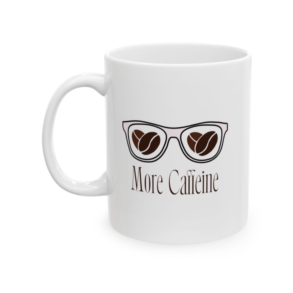 Caffeine Ceramic Mug 11oz
